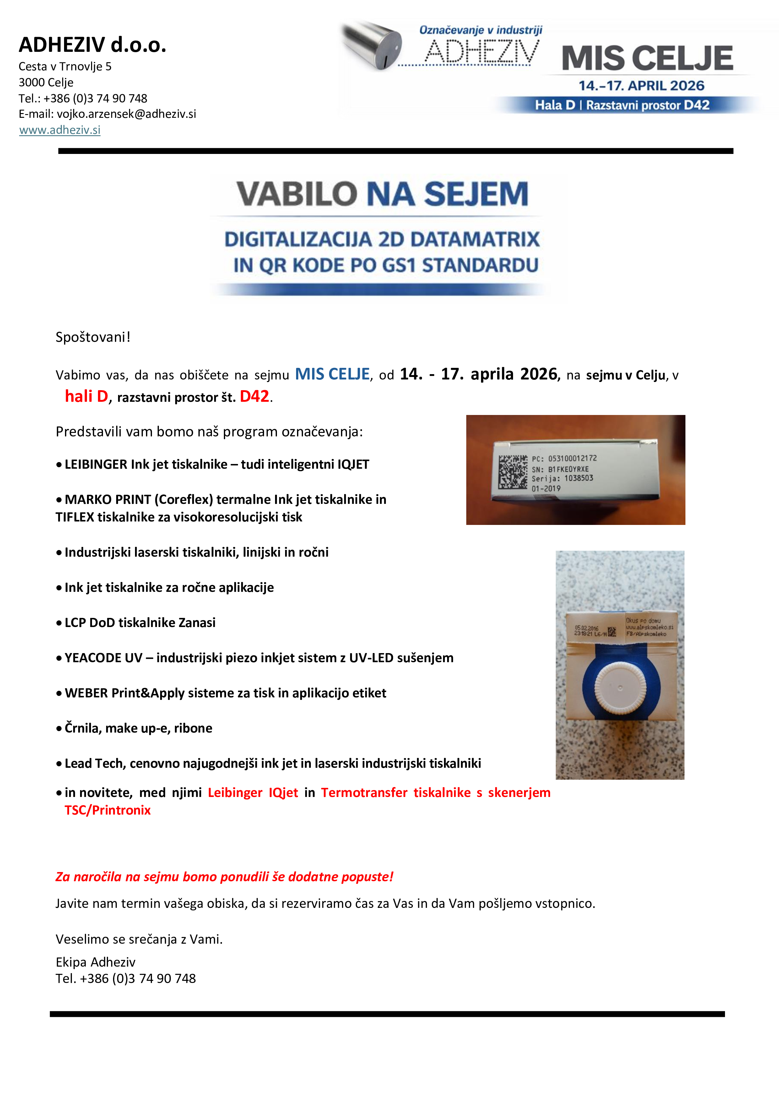 Vabilo MIS Celje 2026 staro